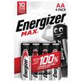 Pilhas alcalinas Energizer Max LR6/AA - 4 unidades