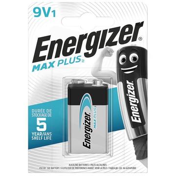 Pilha alcalina Energizer Max Plus 6LR61/9V