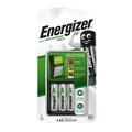 Carregador de pilhas Energizer Maxi com 4 pilhas R6/AA