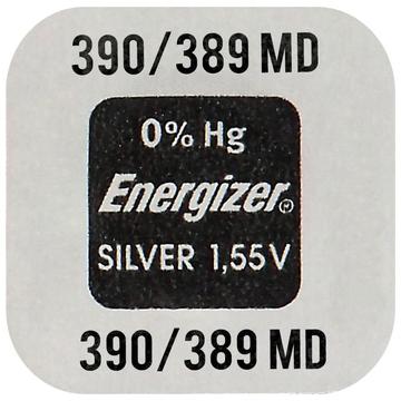 Bateria de óxido de prata Energizer Mini 390/389 SR1130W 1.55V