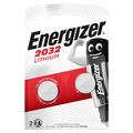 Pilhas de lítio Energizer Mini CR2032 - 3V - 2 unidades