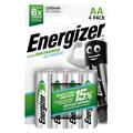 Pilhas Energizer Recharge Extreme Recarregáveis R6/AA 2300mAh - 4 unidades