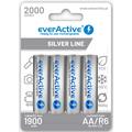 Pilhas AA recarregáveis EverActive Silver Line EVHRL6-2000 2000mAh