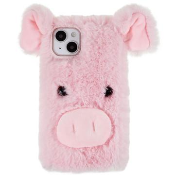 Capa Híbrida Fluffy Plush para iPhone 14 Plus