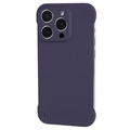 Capa de Plástico Sem Moldura para iPhone 13 Pro - Roxo-escuro