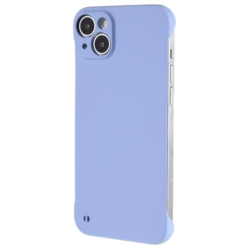 Capa de Plástico Sem Moldura para iPhone 14 - Púrpura Claro