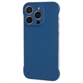 Capa de Plástico Sem Moldura para iPhone 14 Pro Max - Azul Escuro