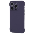 Capa de Plástico Sem Moldura para iPhone 14 Pro Max - Roxo-escuro