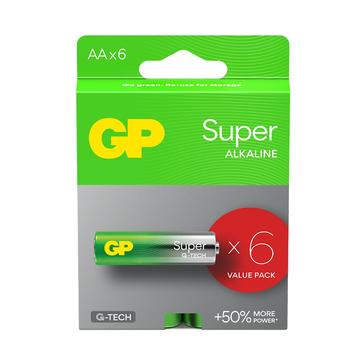 Pilhas GP Super G-Tech LR6/AA