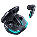 Auriculares TWS de Gaming com Caixa de Carregamento S35 - Preto