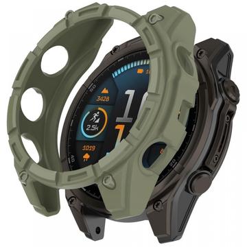 Capa TPU resistente para Garmin Fenix 8 - 51mm - Verde