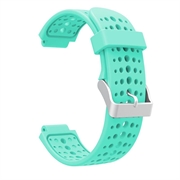 Bracelete em Silicone Suave Garmin Forerunner 220/230/235/620/630/735 - Ciano