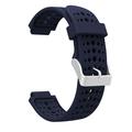 Bracelete em Silicone Suave Garmin Forerunner 220/230/235/620/630/735 - Azul Escuro