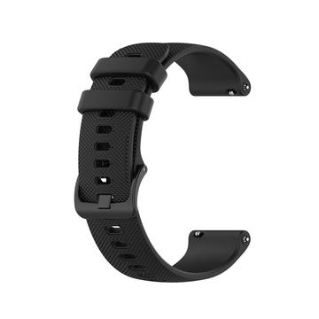 Bracelete em Silicone Suave Garmin Vivoactive 3/3 Music – Preto