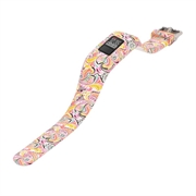 Bracelete em Silicone Suave Garmin Vivofit 3/Vivofit JR/JR 2 - Flores