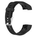 Bracelete em Silicone Suave Garmin Vivosmart HR+ – Preto