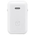 Carregador de Parede OnePlus Warp Charge 65 USB-C 5481100042 - Branco