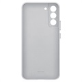 Capa de Pele EF-VS906LJEGWW para Samsung Galaxy S22+ 5G - Cinzento Claro