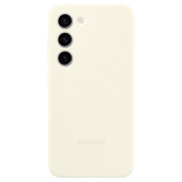 Capa de Silicone EF-PS911TUEGWW para Samsung Galaxy S23 5G - Creme