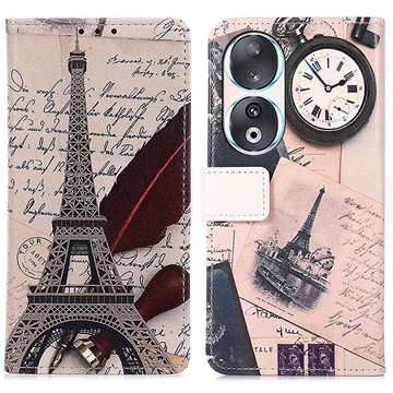 Bolsa Tipo Carteira Glam para Honor 90 - Torre Eiffel