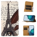 Bolsa Tipo Carteira Glam para Nokia G42 - Torre Eiffel