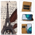 Bolsa Tipo Carteira Glam para Motorola Moto G62 5G - Torre Eiffel