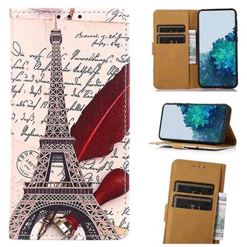 Bolsa Tipo Carteira Glam para Sony Xperia 10 IV - Torre Eiffel