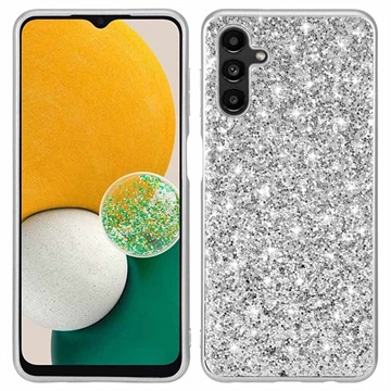 Capa Híbrida Glitter Series para Samsung Galaxy A13 5G - Prateado