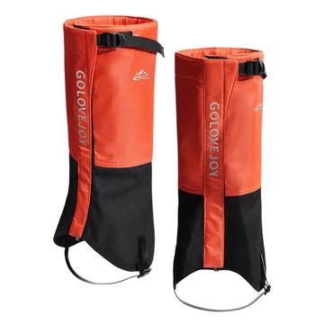 Golovejoy HX39 Polainas impermeáveis - Forro de pelúcia para caminhadas, escalada e esqui - M