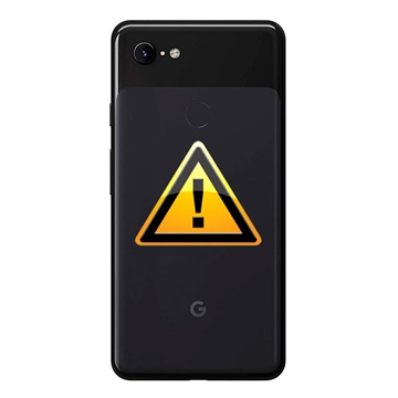 Google Pixel 3 XL Battery Cover Repair - Black