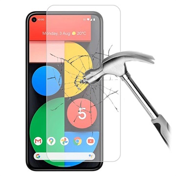 Protetor de ecrã de Vidro Temperado para Google Pixel 5 - 9H – Transparente