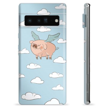 Capa de TPU - Google Pixel 6 Pro - Porco Voador