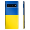 Capa de TPU Bandeira da Ucrânia  - Google Pixel 6 Pro - Amarelo e azul claro