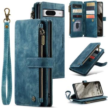 Bolsa Tipo Carteira Caseme C30 Multifuncional para Google Pixel 8 - Azul