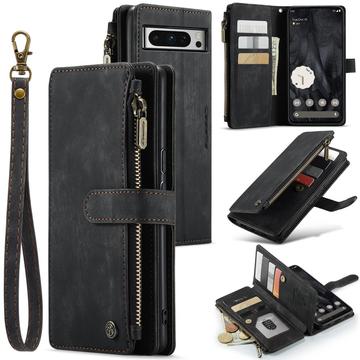 Bolsa Tipo Carteira Caseme C30 Multifuncional para Google Pixel 8 Pro - Preto