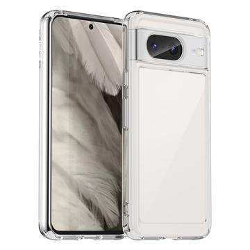 Capa Híbrida Resistente a Riscos para Google Pixel 8 - Transparente