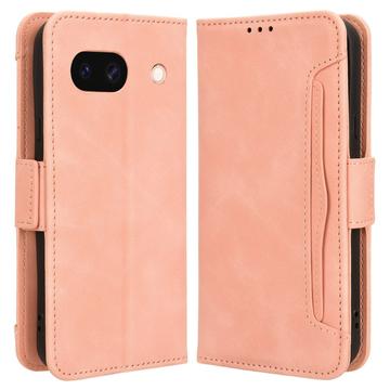 Bolsa tipo Carteira Cardholder para Google Pixel 8a - Cor-de-Rosa