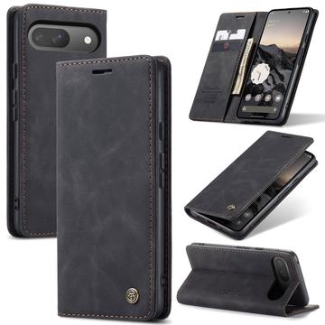 Bolsa Tipo Carteira Caseme 013 Series para Google Pixel 9/9 Pro - Preto