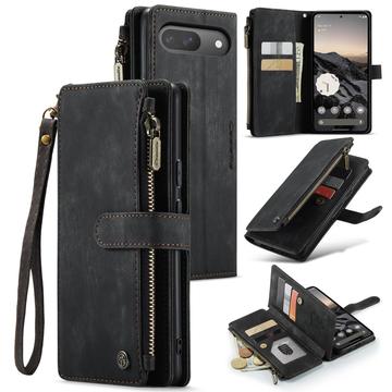 Bolsa Tipo Carteira Caseme C30 Multifuncional para Google Pixel 9/9 Pro - Preto