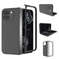 Capa Plastico com Borracha para Google Pixel 9 Pro Fold - Preto