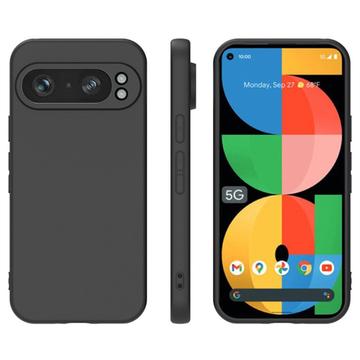 Capa de TPU Antiderrapante para Google Pixel 9 Pro XL - Preto