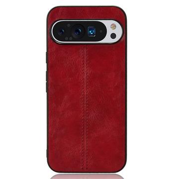 Capa Híbrida Revestida para Google Pixel 9 Pro XL - Vermelho