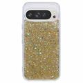 Capa de TPU Glitter Flakes para Google Pixel 9 Pro XL