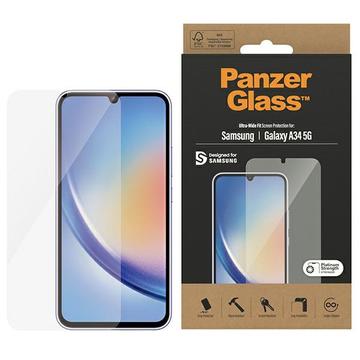 Protetor de Ecrã PanzerGlass Ultra-Wide Fit para Samsung Galaxy A34 5G - 9H