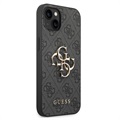 Capa Híbrida Guess 4G Big Metal Logo para iPhone 14 - Preto