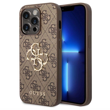 Capa Híbrida Guess 4G Big Metal Logo para iPhone 15 Pro Max