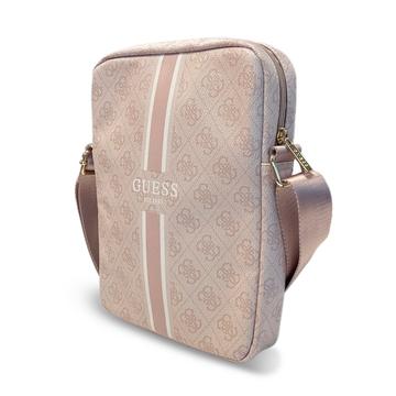 Bolsa universal para tablet Guess 4G Printed Stripes - 10" - Rosa