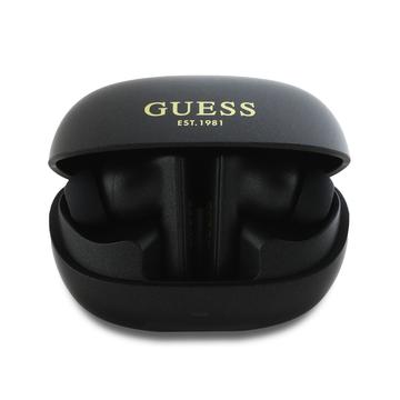 Auriculares sem fios verdadeiros Guess Capsule ANC/ENC - Preto