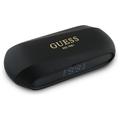 Auscultadores sem fios com estojo de carregamento Guess Elongated Metallic Printed Logo