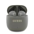 Auriculares sem fios TWS Guess Printed Classic Logo - cinza